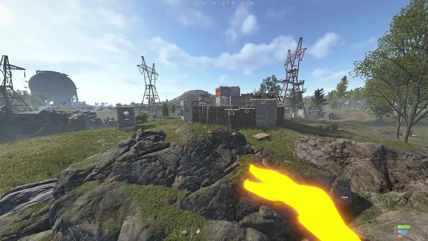 Screenshot 20 do cheat Rust Enot Hook